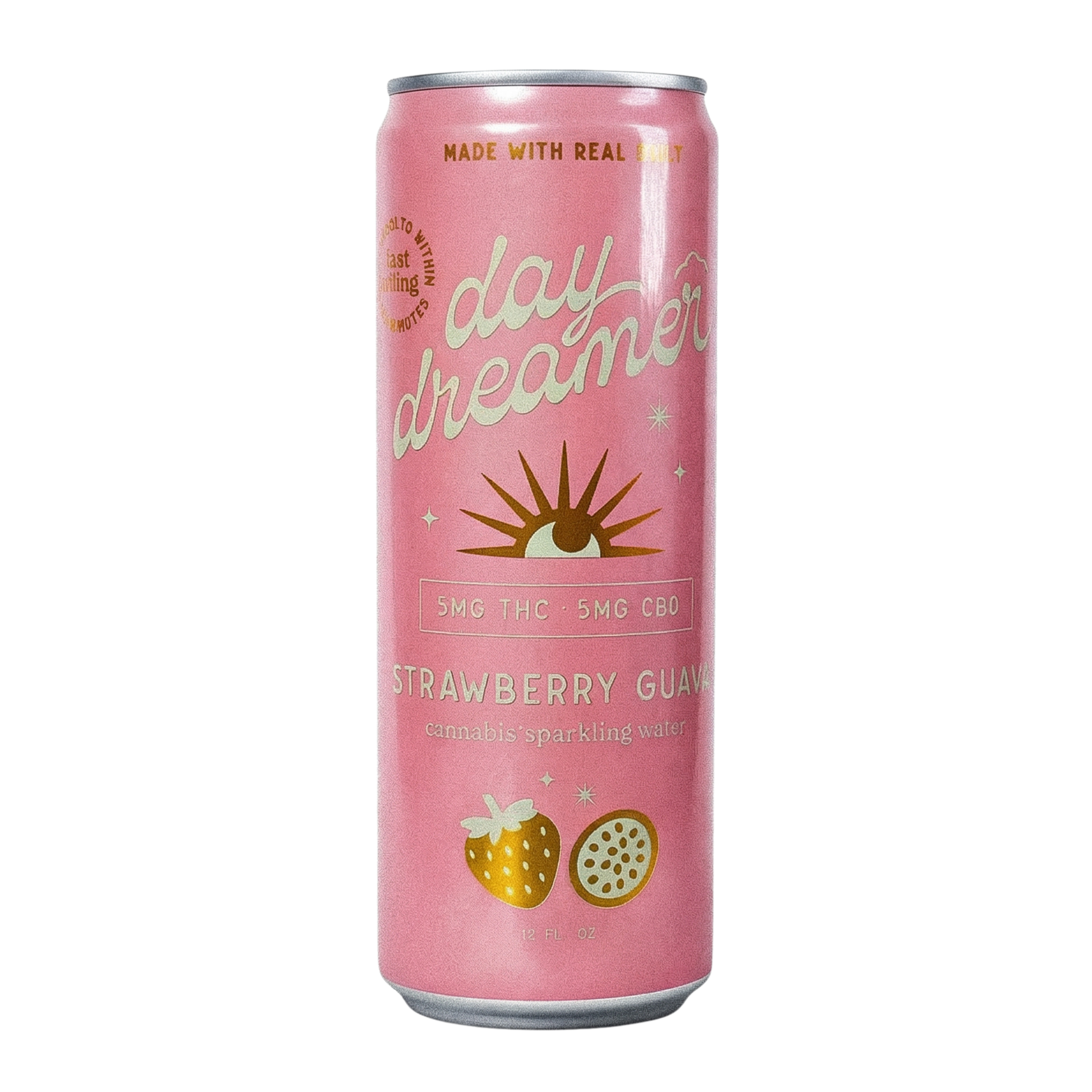 Strawberry Guava | Cannabis Infused Sparkling Water | 5mg THC