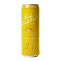 A yellow can of Day Dreamer Lemon Twist THC sparkling water