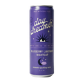 Purple can of 'day dreamer' Blueberry Lavender Nightcap cannabis sparkling water on a white background