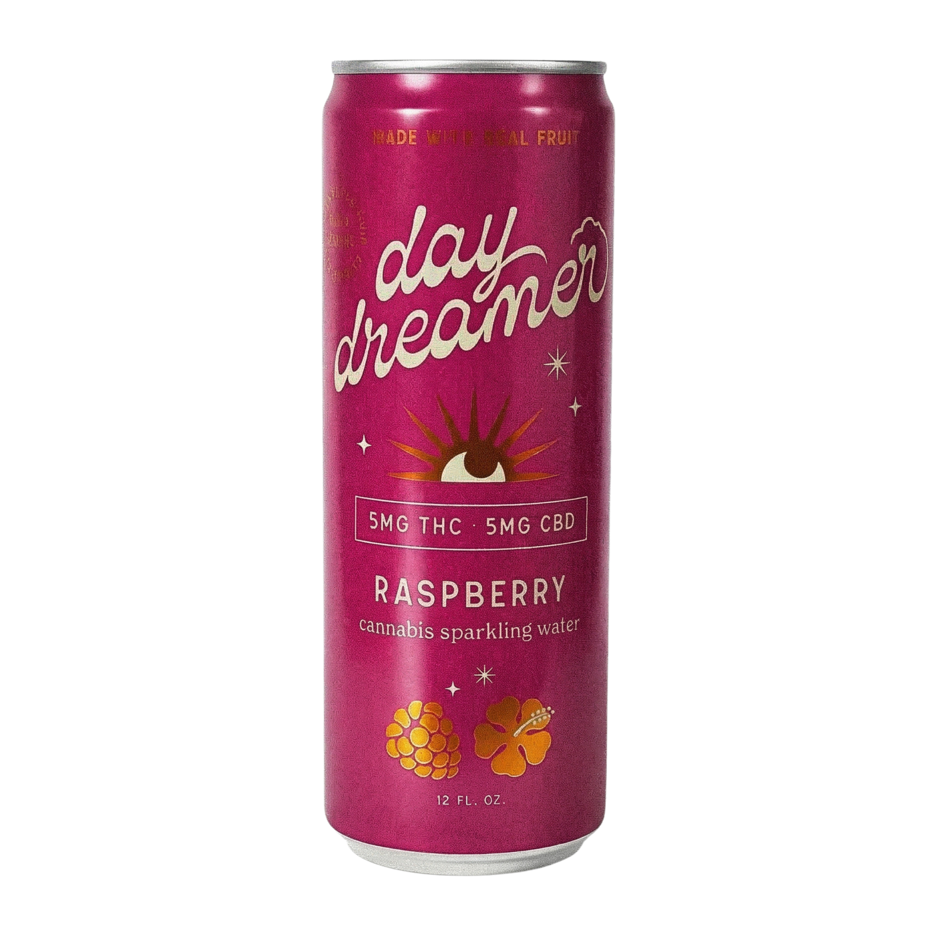 Raspberry | Cannabis Infused Sparkling Water | 5mg THC | 5mg CBD