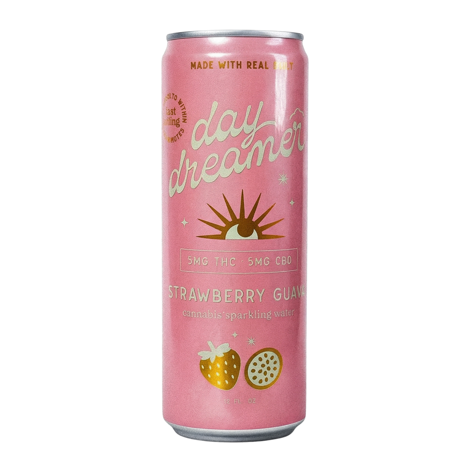 Strawberry Guava | Cannabis Infused Sparkling Water | 5mg THC